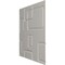 Ekena Millwork 19 5/8in. W x 19 5/8in. H Odessa EnduraWall Decorative 3D Wall Panel Covers 2.67 Sq. Ft. WP20X20ODCAB - alternate 4